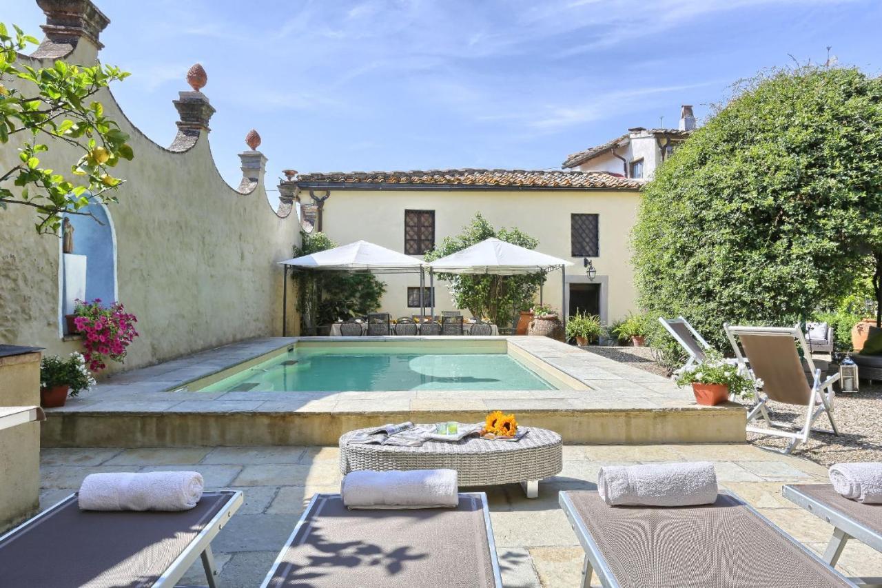 Charming Villa Marcialla Tavarnelle Val di Pesa ภายนอก รูปภาพ